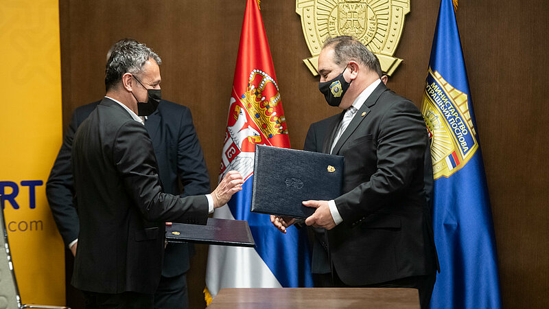 TRAFFIC SAFETY COMES FIRST - MOZZART AND THE MINISTRY OF INTERIOR SIGN COOPERATION PROTOCOL