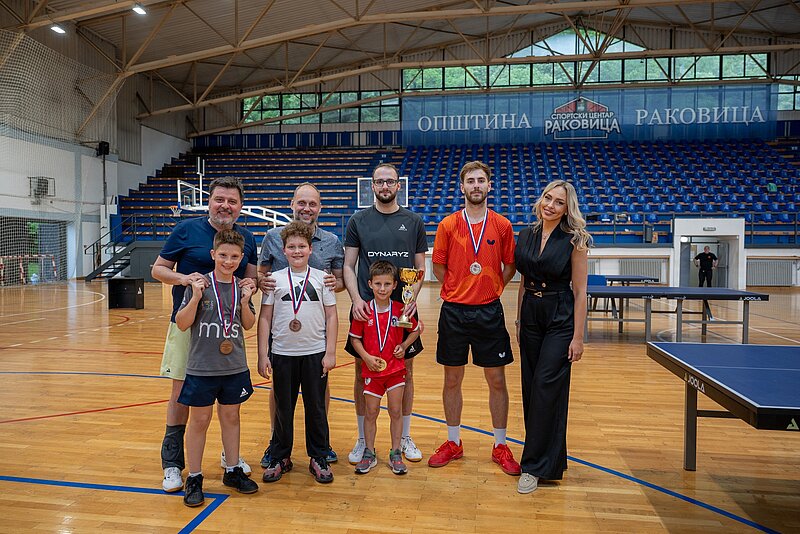Fondacija Mozzart i STK Partizan ujedinili stonotenisere za KBC Zemun