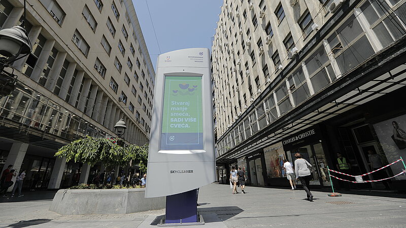 WORLD ENVIRONMENT DAY - MOZZART DONATED AN INNOVATIVE AIR CLEANER TO THE CITIZENS OF BELGRADE!