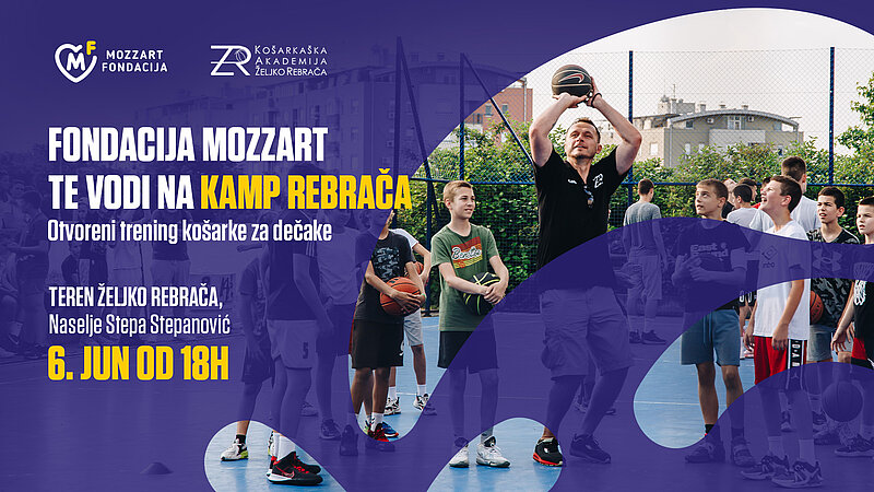 Fondacija Mozzart vas besplatno šalje na letnji kamp Akademije Rebrača