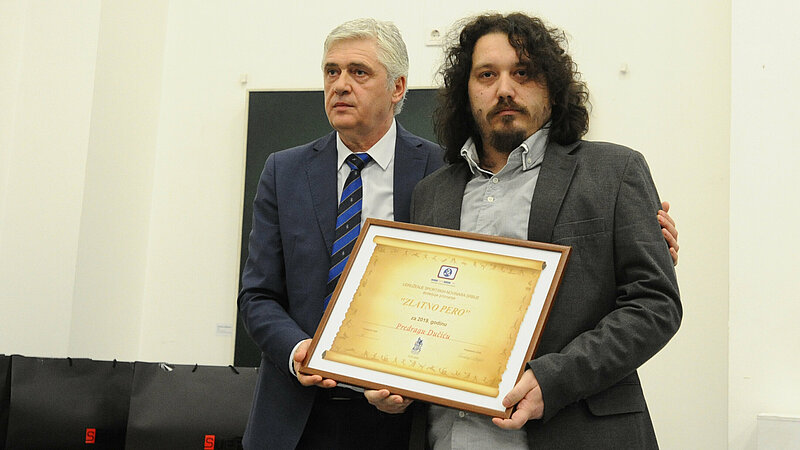 Mozzart's golden pen - Predrag Dučić, journalist of the mozzartsport editorial board