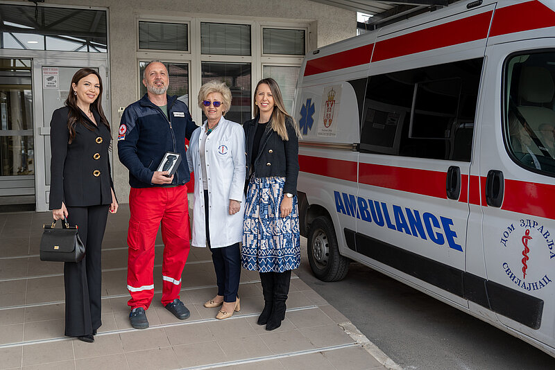 Zdravstveni karavan Fondacije Mozzart krenuo iz Svilajnca